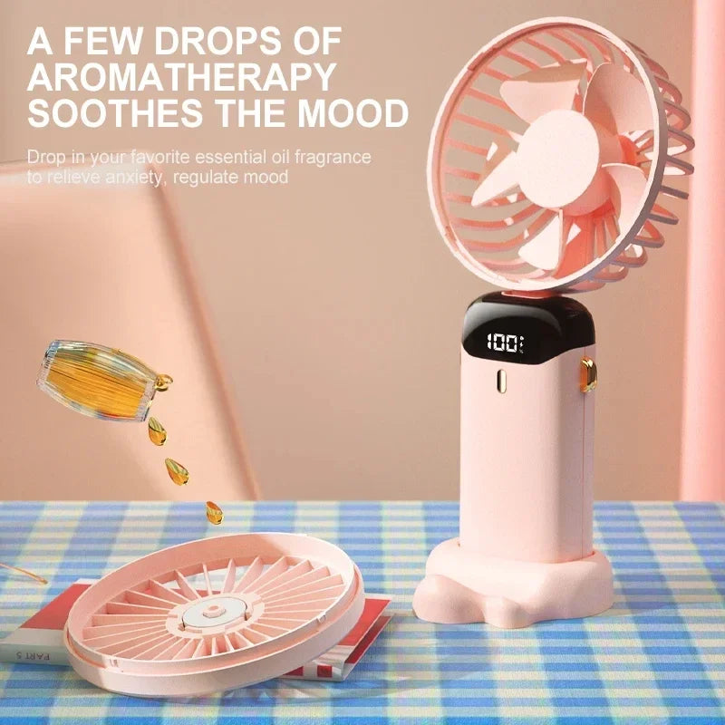 drops of aromaterapy soothes the mod fan